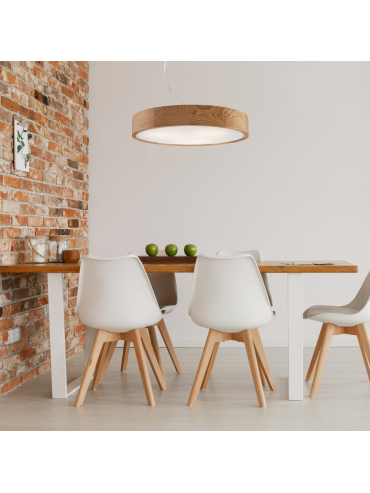 Lampa wisząca EVELINE LD.PD-6.3/Z dąb