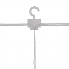 Kurtyna D3EW01, ciepła biel, IP44