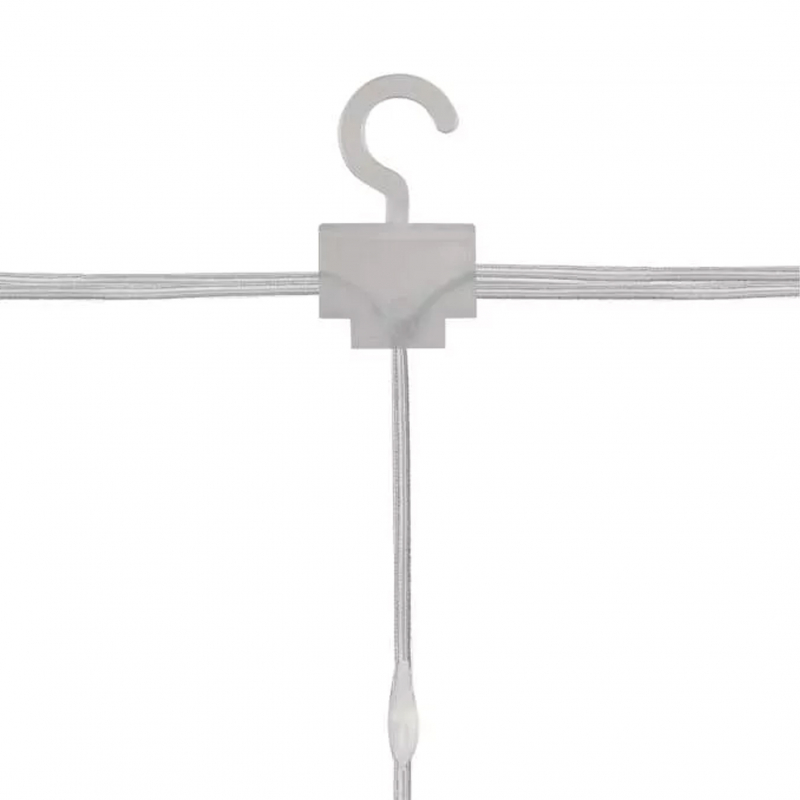 Kurtyna D3EW01, ciepła biel, IP44