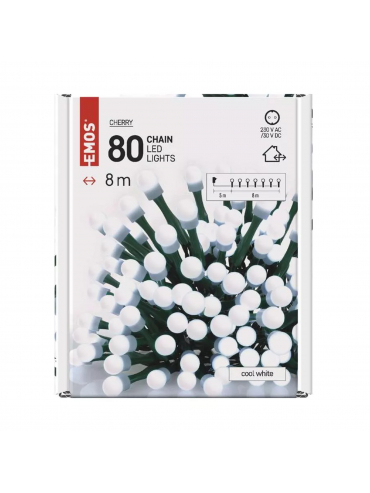 Łańcuch D5AC02, kulka, zimna biel, IP44