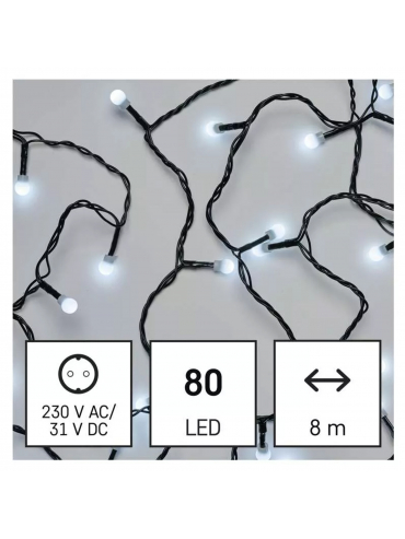 Łańcuch D5AC02, kulka, zimna biel, IP44