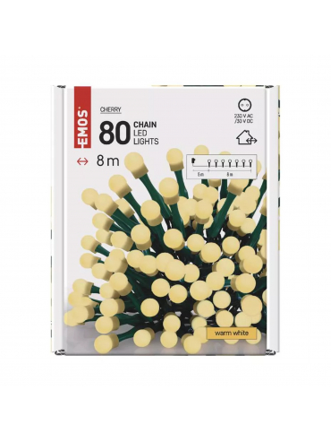 Łańcuch D5AW02, kulka, ciepła biel, IP44