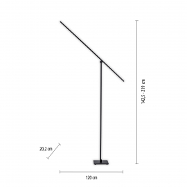 Lampa podłogowa PURE-GRAFO 407-18