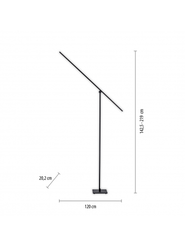 Lampa podłogowa PURE-GRAFO 407-18