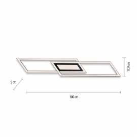 Lampa sufitowa ASMIN 14694-18