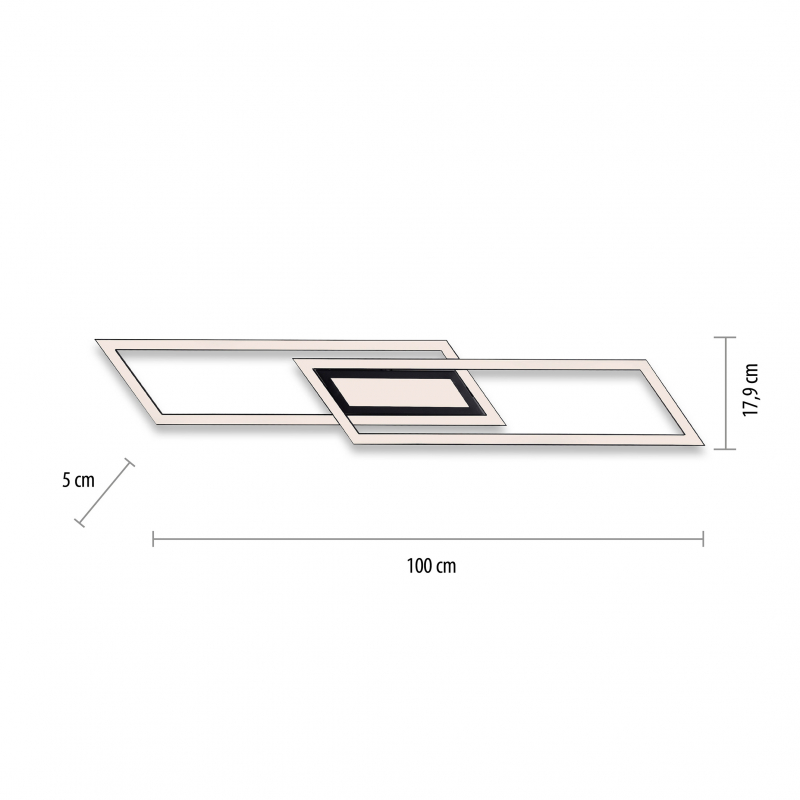 Lampa sufitowa ASMIN 14694-18