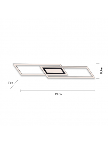 Lampa sufitowa ASMIN 14694-18