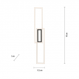 Lampa sufitowa ASMIN 14696-18