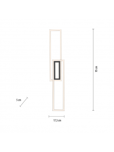 Lampa sufitowa ASMIN 14696-18