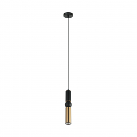 Lampa wisząca ISIDORA PND-14290-1-BK-BRO