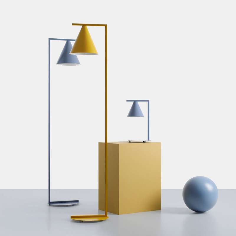 Lampa podłogowa FORM FLOOR DUSTY BLUE 1108A16