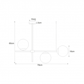 Lampa sufitowa VUELTA K-4735