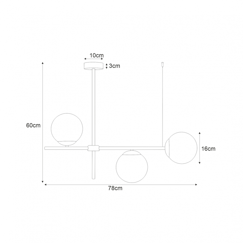 Lampa sufitowa VUELTA K-4735