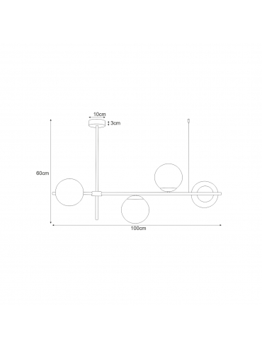 Lampa sufitowa VUELTA K-4736