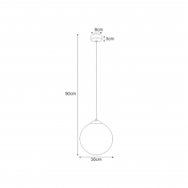 Lampa wisząca ISLA K-4912