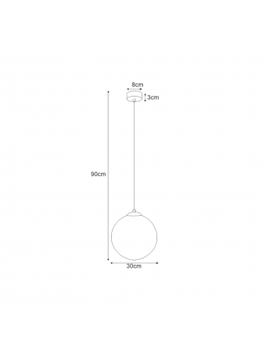 Lampa wisząca ISLA K-4912