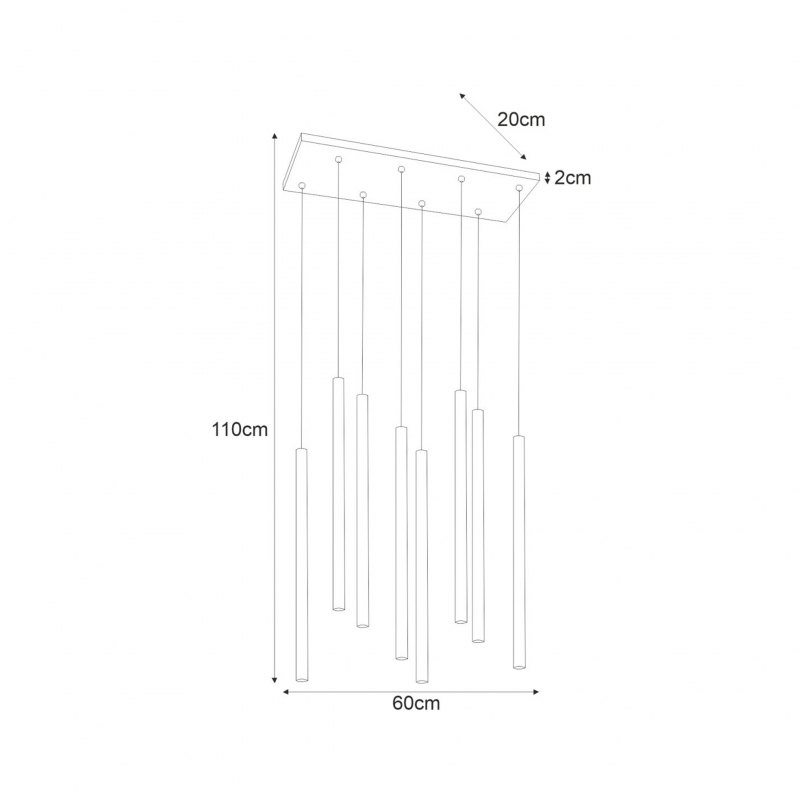Lampa wisząca GELATO K-4863