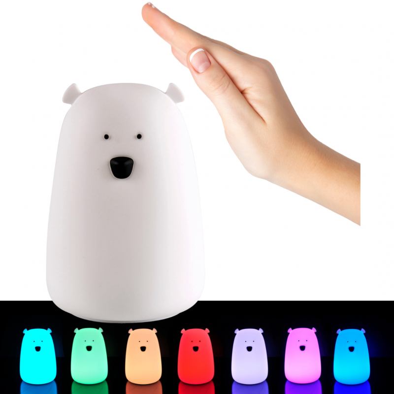 Lampa stołowa MIŚ BIAŁY „TAP TAP” 12952