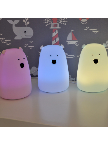 Lampa stołowa MIŚ BIAŁY „TAP TAP” 12952