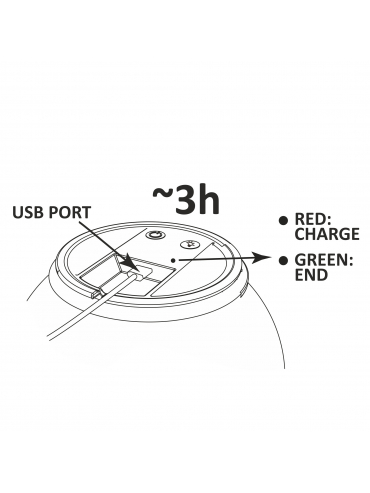 Lampa stołowa MOON 12983