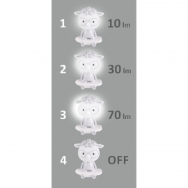 Lampa stołowa OWCA NA DESKOROLCE 14802