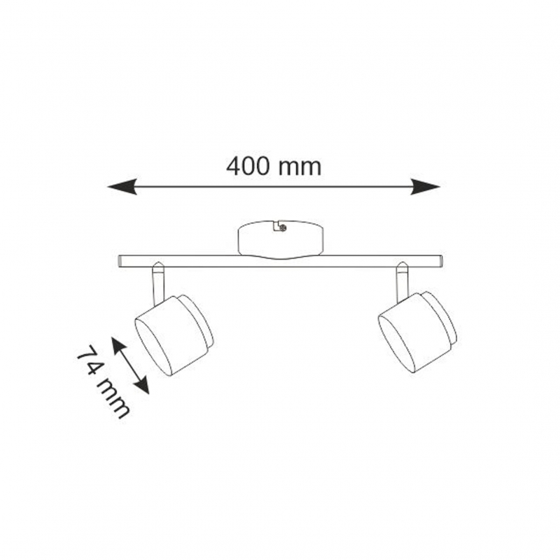 Lampa sufitowa KUBIK 2 18220