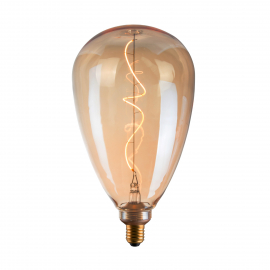 Żarówka dekoracyjna DECOVINTAGE LED Filament S173 Amber 4W, 260lm, 1800K 17803
