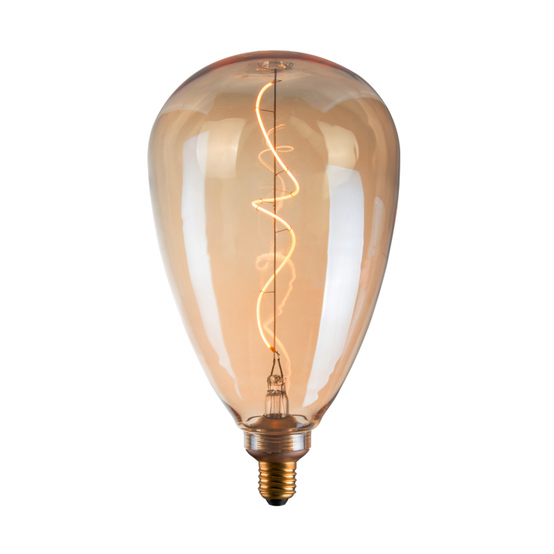 Żarówka dekoracyjna DECOVINTAGE LED Filament S173 Amber 4W, 260lm, 1800K 17803