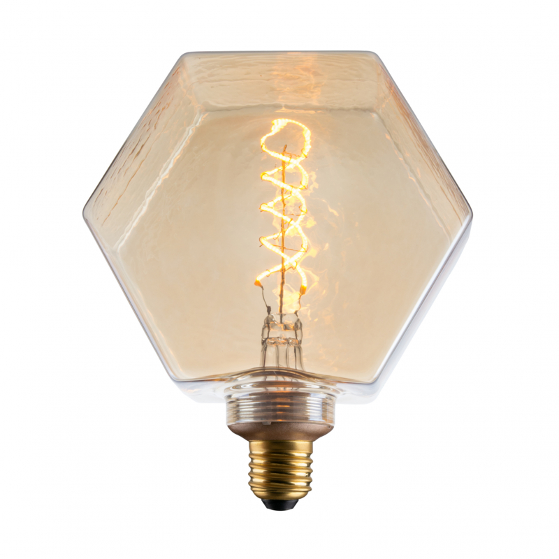 Żarówka dekoracyjna DECOVINTAGE Led Filament LB160 Amber E27 4W 260lm 1800K 17889