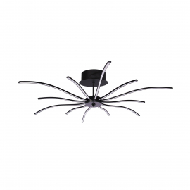 Lampa sufitowa SPINER 40W czarna