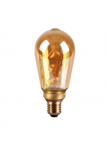 Żarówka dekoracyjna DecoVintage Led ST64 Amber Pillar E27 3,5W 130lm 1800K 17698