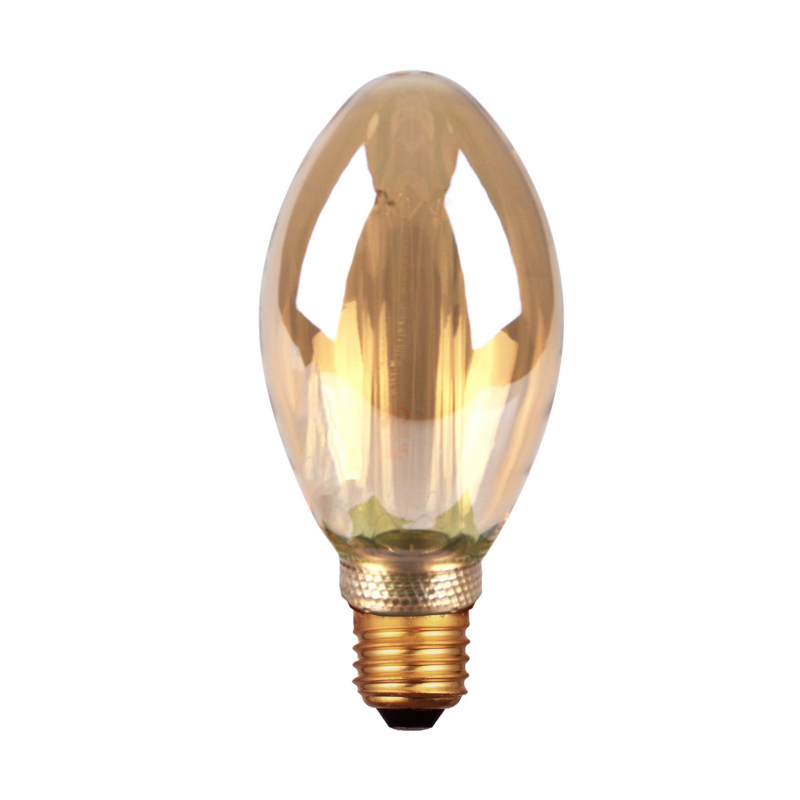Żarówka dekoracyjna DecoVintage Led B75 Amber Pillar E27 4W 200lm 1800K 17704