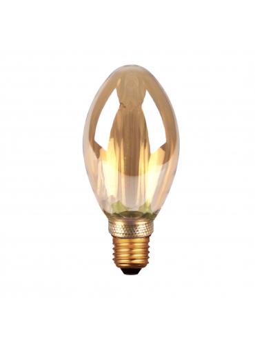Żarówka dekoracyjna DecoVintage Led B75 Amber Pillar E27 4W 200lm 1800K 17704