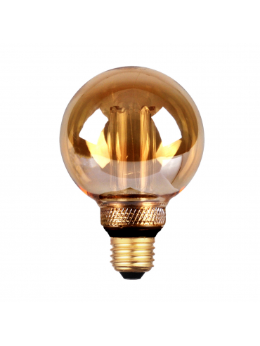 Żarówka dekoracyjna DecoVintage Led G80 Amber Pillar E27 4W 200lm 1800K 17711