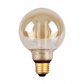 Żarówka dekoracyjna DecoVintage Led G80 Amber Pillar E27 4W 200lm 1800K 17711