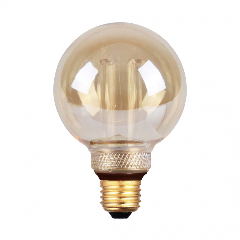 Żarówka dekoracyjna DecoVintage Led G80 Amber Pillar E27 4W 200lm 1800K 17711