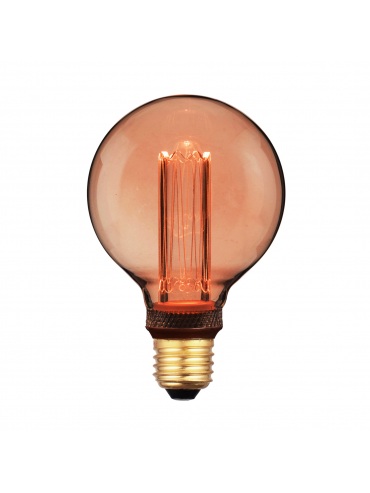 Żarówka dekoracyjna DecoVintage Led G95 Amber Pillar E27 4W 200lm 1800K 17728