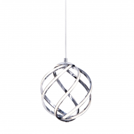 Lampa wisząca TWIST Ø22 chrom