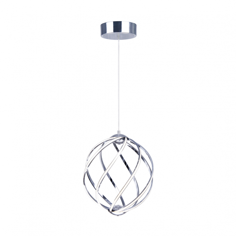 Lampa wisząca TWIST Ø36 chrom