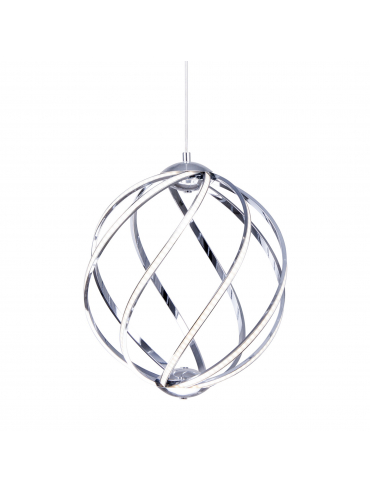 Lampa wisząca TWIST Ø36 chrom