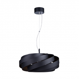 Lampa wisząca VENTO Ø48 czarna
