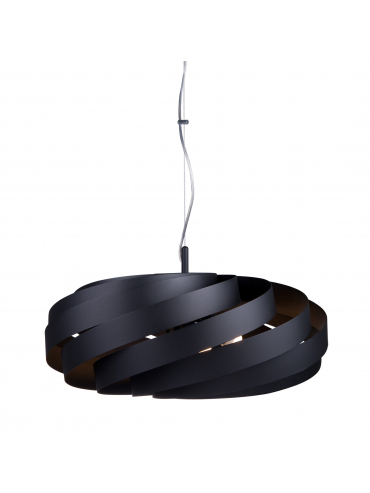 Lampa wisząca VENTO Ø55 czarna