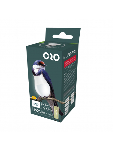 Żarówka LED ORO-ATOS-E27-A60-12W-DW 4000K