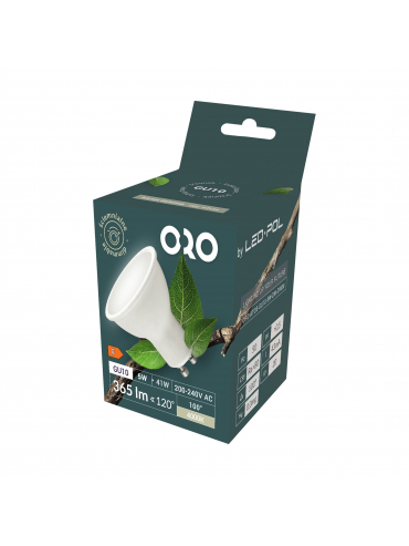 Żarówka LED ORO-ATOS-GU10-5W-DW-DIMM 4000K