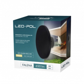 Kinkiet zewnętrzny ORO-FALENA-8W-2-DW