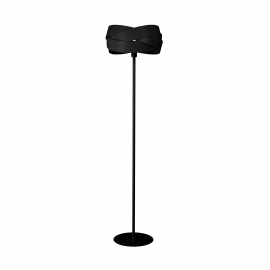 Lampa podłogowa TORNADO czarna