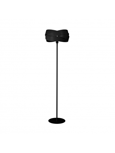 Lampa podłogowa TORNADO czarna