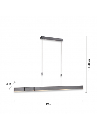 Lampa wisząca PURE-MOTO 2525-15
