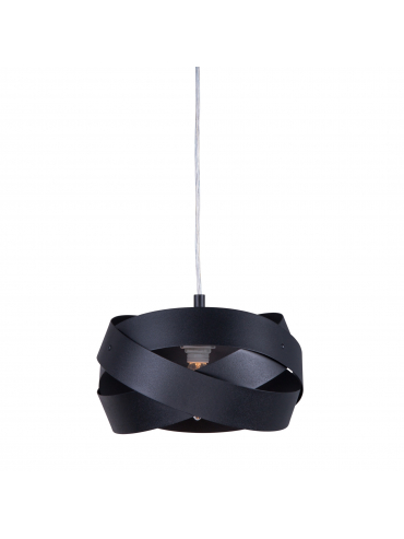 Lampa wisząca TORNADO Ø26 czarna