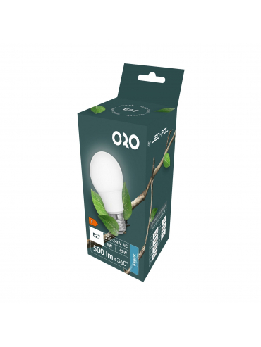 Żarówka ORO-ATOS-E27-A55-5W-CW 6500K